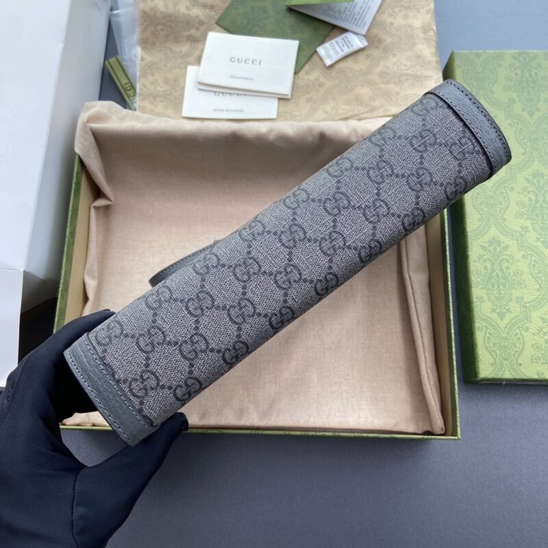 Replica Gucci G Ophidia Clutch Grey - Image 5
