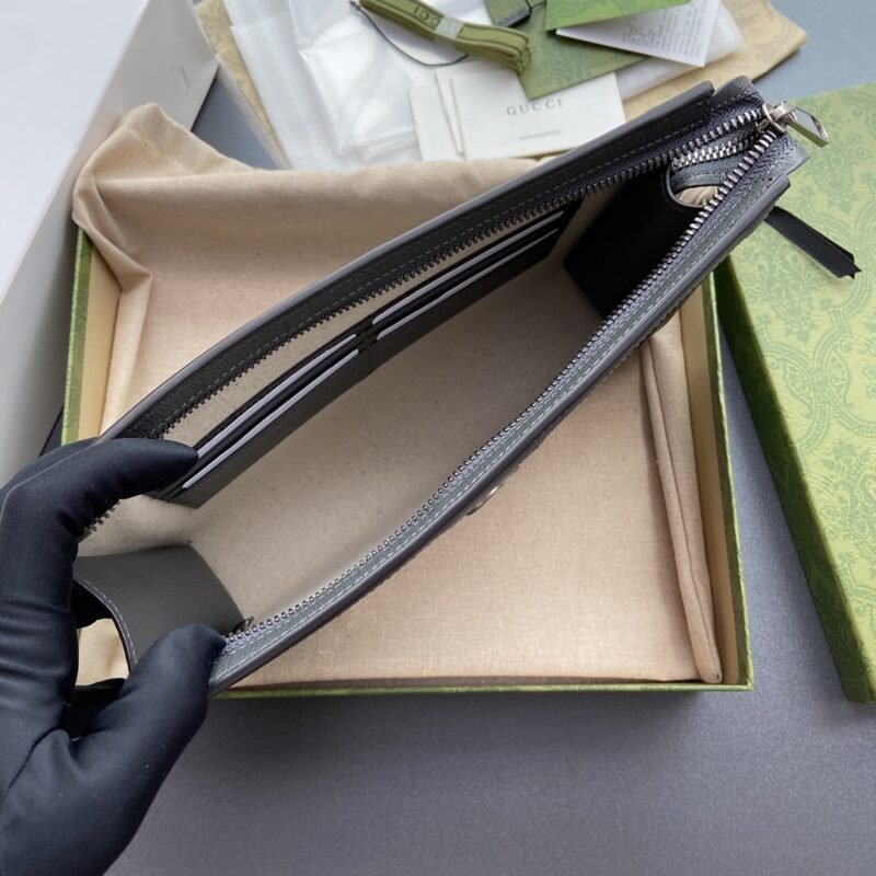 Replica Gucci G Ophidia Clutch Grey - Image 8