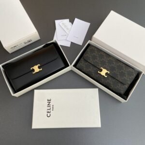 Alternative view of Celine Triumphe Long Wallet