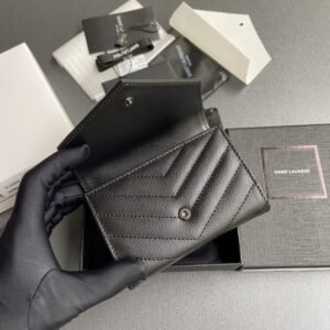 Alternative view of Yves Saint Laurent Two-fold Wallet