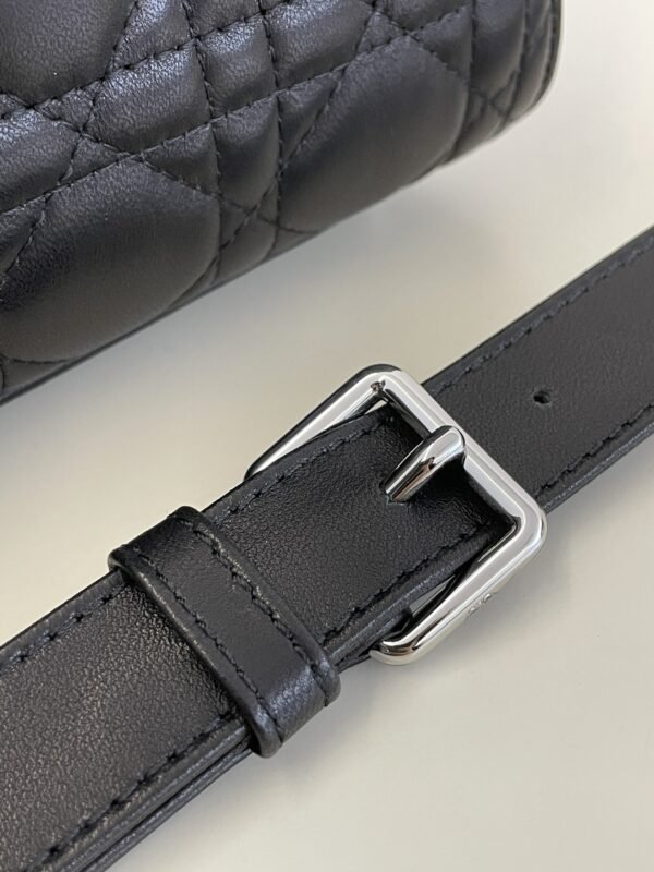 Replica Lady Dior Large Black Silver - Image 6