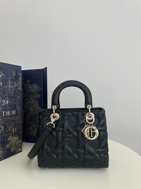 Fake Lady Dior Large Black New