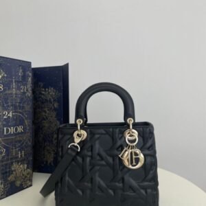 Fake Lady Dior Medium Black