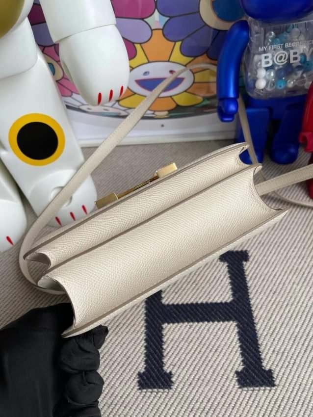 Fake Hermès Constance 18Cm White - Image 8