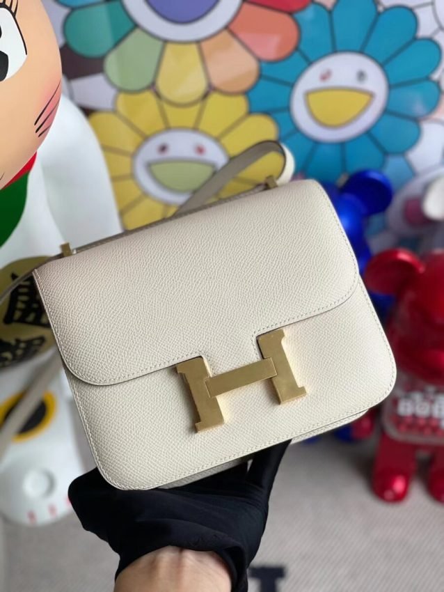 Fake Hermès Constance 18Cm White - Image 9