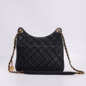 Alternative view of CHANEL Hobo Medium Black