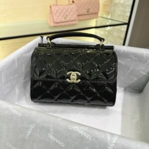 CHANEL 23 Patent Box Bag