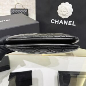 Alternative view of CHANEL 24c Round Shoulder Bag Black
