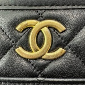 Alternative view of CHANEL 24s Hobo Black