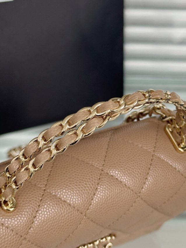 CHANEL 23P Kelly Handle Milk Tea - Image 3