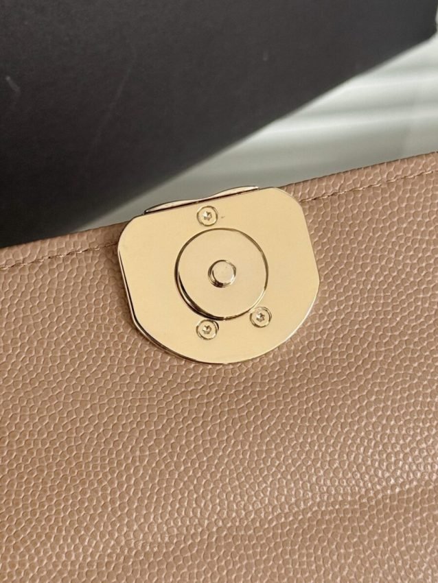 CHANEL 23P Kelly Handle Milk Tea - Image 5