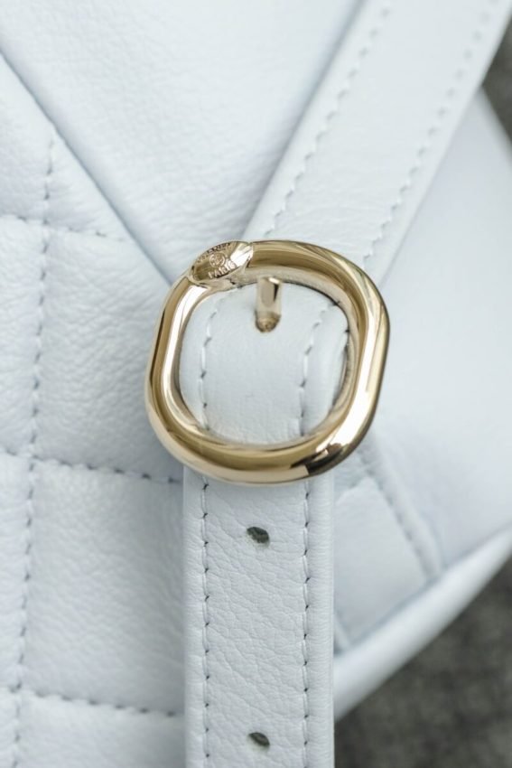 CHANEL 23A Backpack Small Light Blue - Image 8