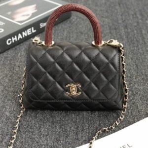 CHANEL 23P Coco Lizard Handle